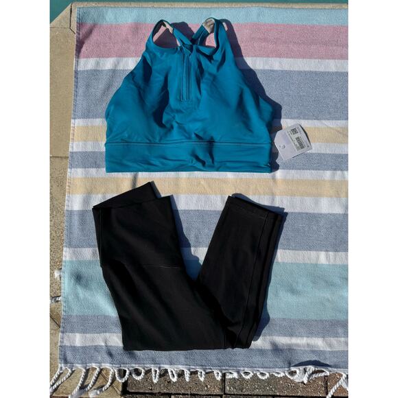 *NWT, Lululemon, Women, Energy High Neck Bra with Zip, Sz 8, B-D Cups - Picture 2 of 10